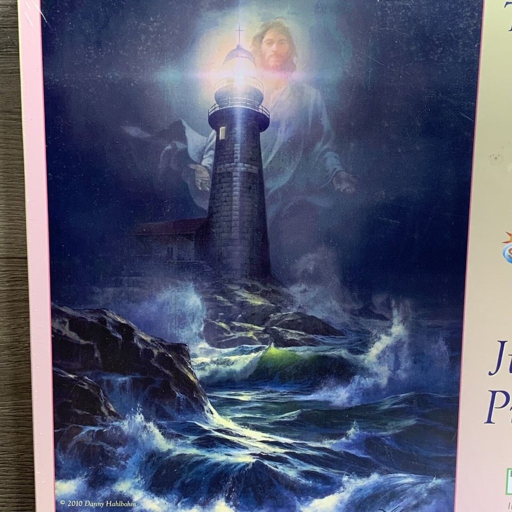 The Lord is My Light by Danny Hahlbohm 500 Piece Jigsaw Puzzle 18 x 24 New - Picture 2 of 5